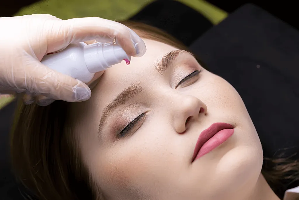 brow-lamination-cleansing